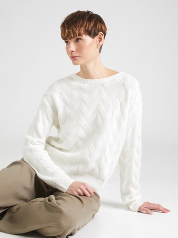 COMMA Pullover in Weiß: predná strana