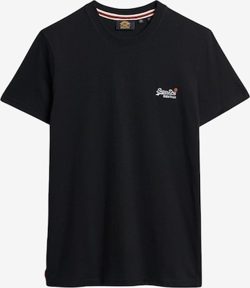Superdry Shirt 'Essential' in Black: front