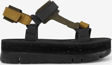 CAMPER Riemensandalen 'Oruga Up' in Schwarz