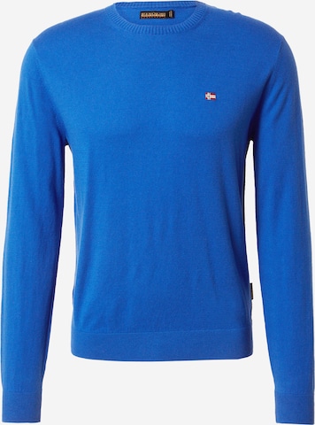 NAPAPIJRI Sweater 'DECATUR' in Blue: front