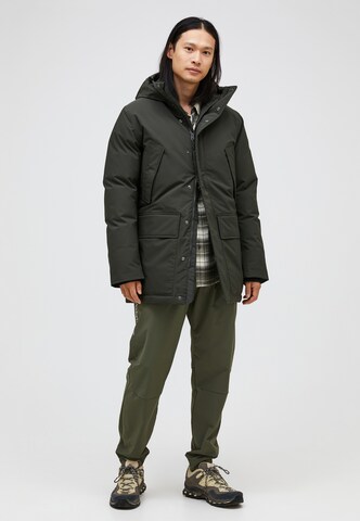 PEAK PERFORMANCE Funktionsmantel M Ground Parka in Grün: Vorderseite