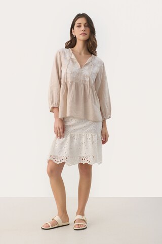 Part Two Bluse 'Gwendina' in Beige