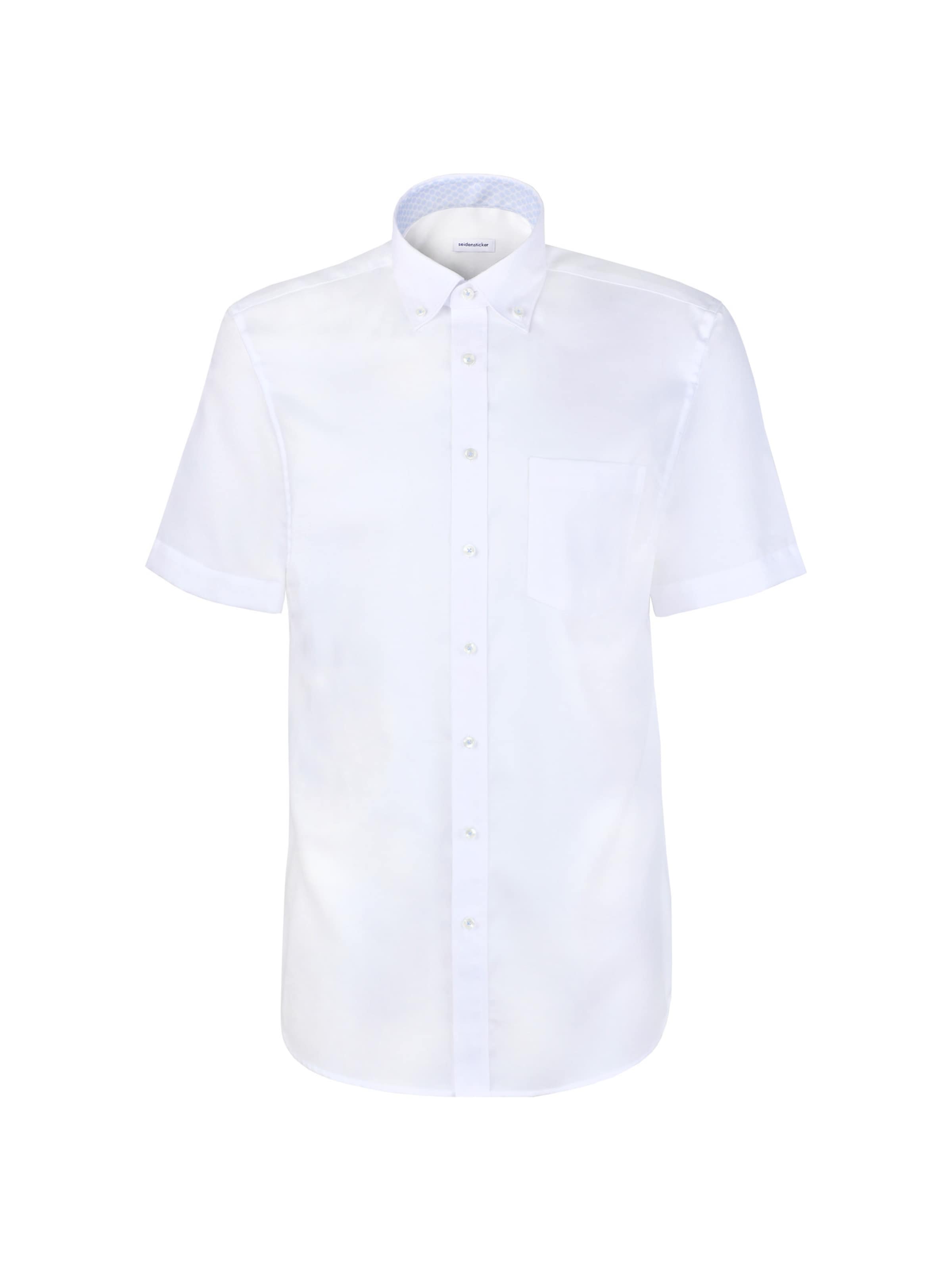 Coupe regular Chemise business SEIDENSTICKER en blanc : devant