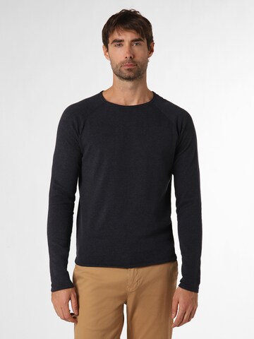 Nils Sundström Sweater in Blue: front