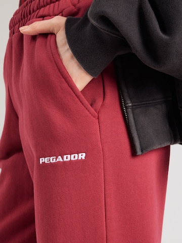 Pegador - Pierna ancha Pantalón 'ANNI' en rojo