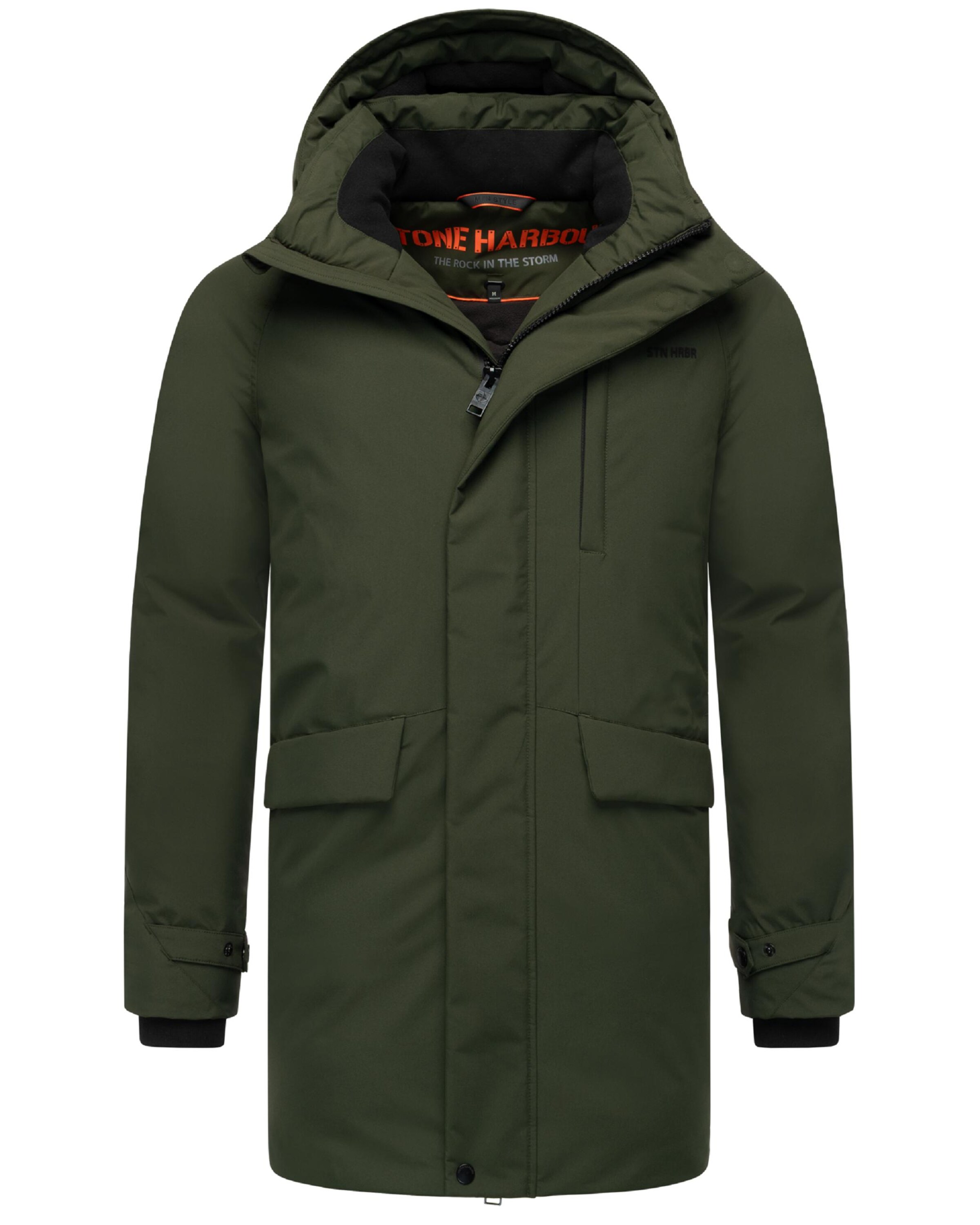 STONE HARBOUR Winterjas 'Emriis XX' in Groen