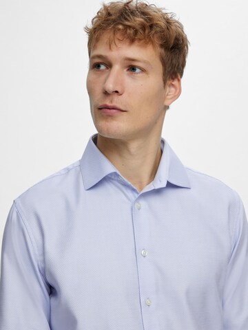 SELECTED HOMME - Regular Fit Camisa 'Duke' em azul