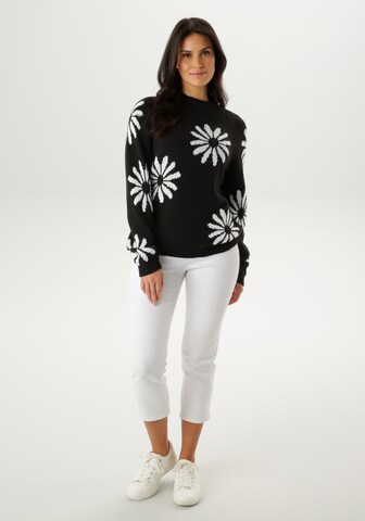 Aniston SELECTED Sweater in Black
