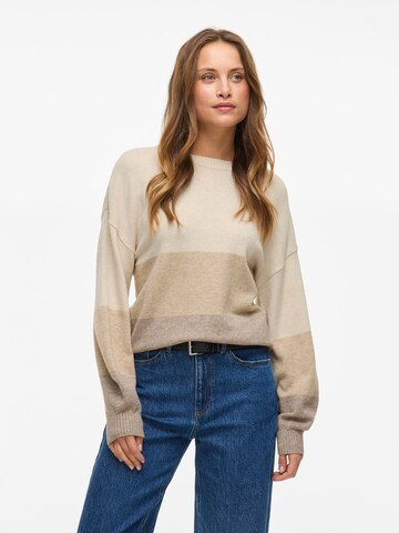 Pull-over 'VIRil' VILA en beige : devant