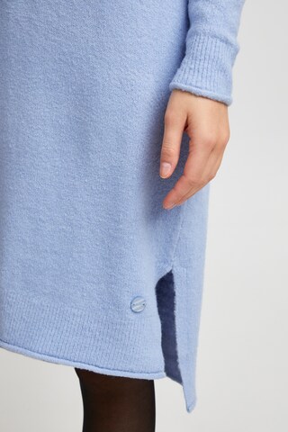 Oxmo Knitted dress 'IDA' in Blue