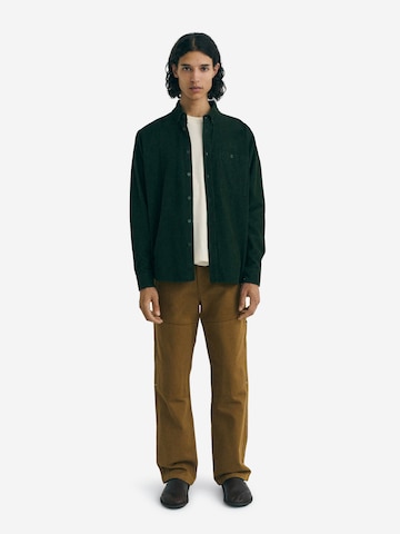 Thinking MU Regular fit Button Up Shirt 'Anto' in Green