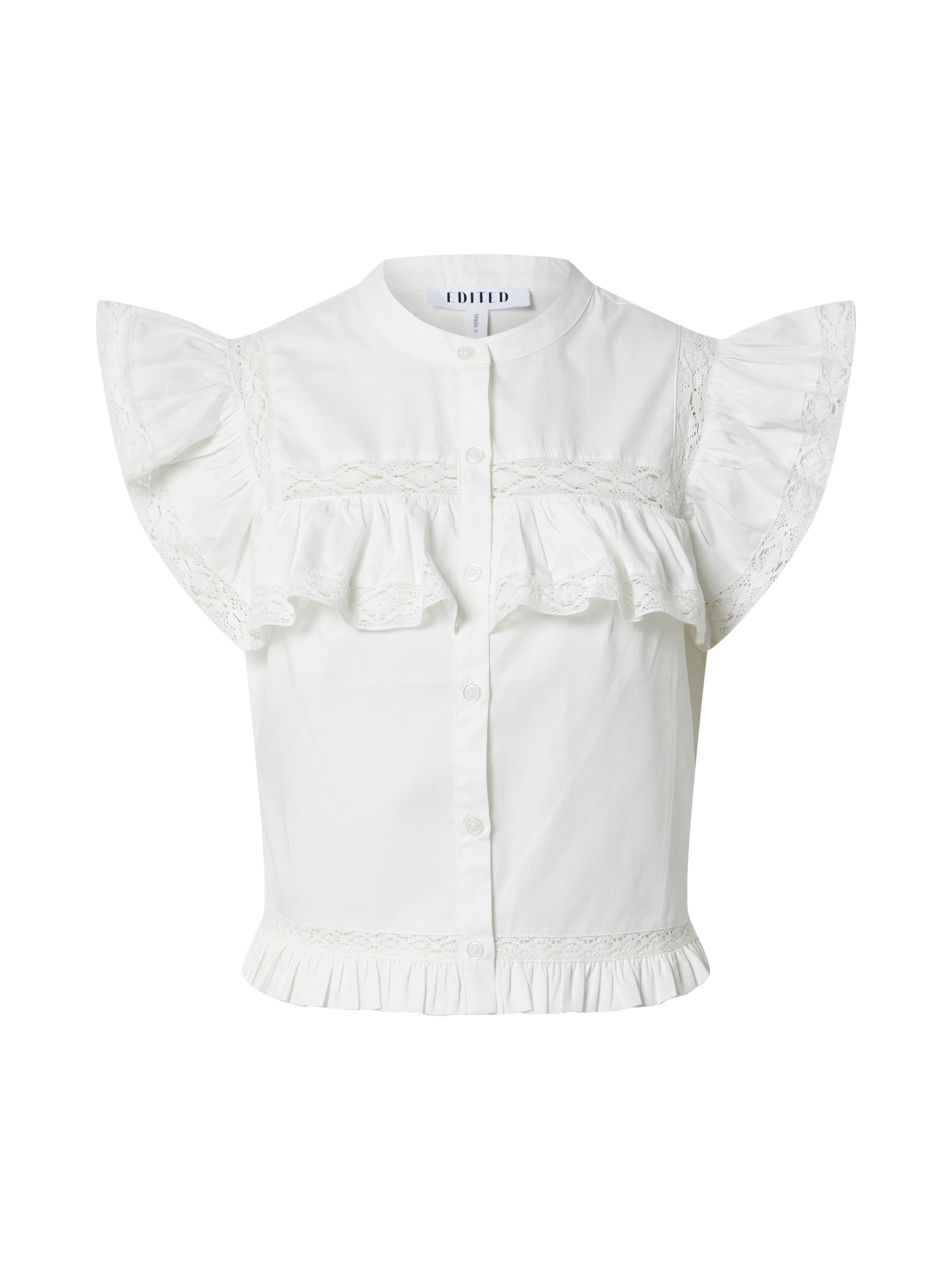 Bluză 'Jesse' de la EDITED pe alb: față