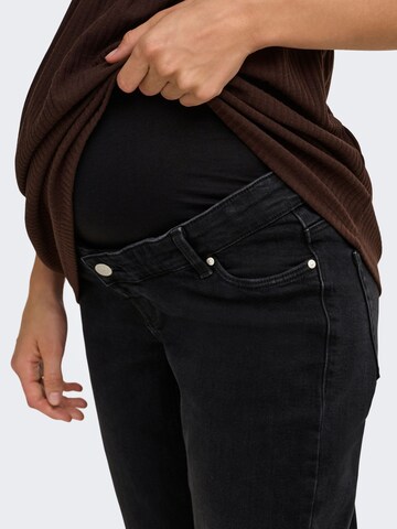 Only Maternity Regular Jeans 'OLMEmel' in Black