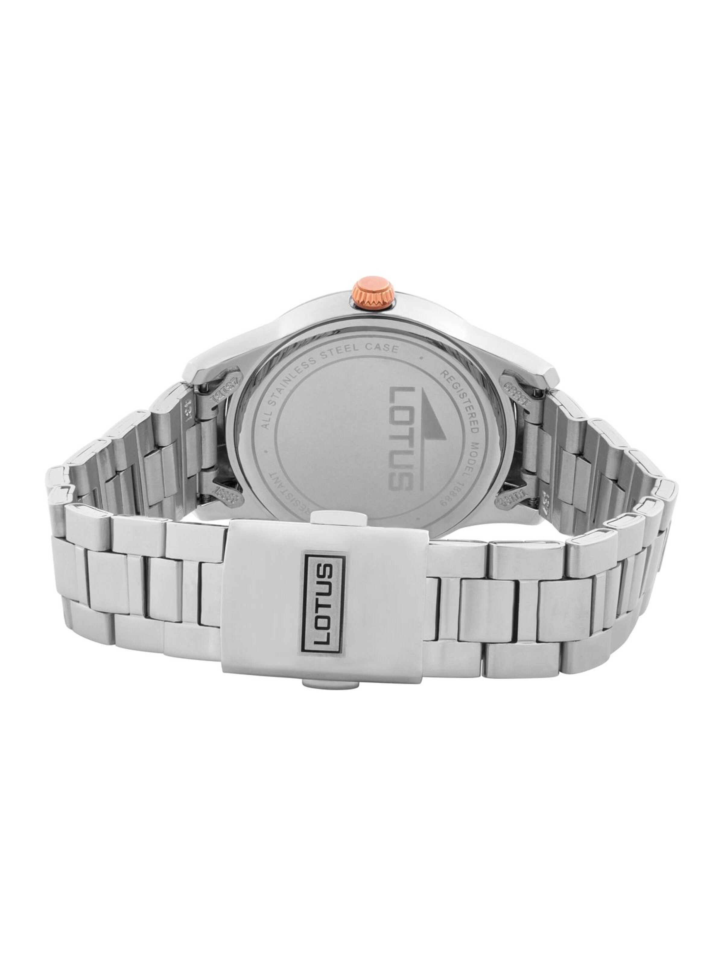 Montre à affichage analogique 'Lotus - Watch Trendy - Quartz watch movement - Watch case width: 34 mm' Lotus en noir