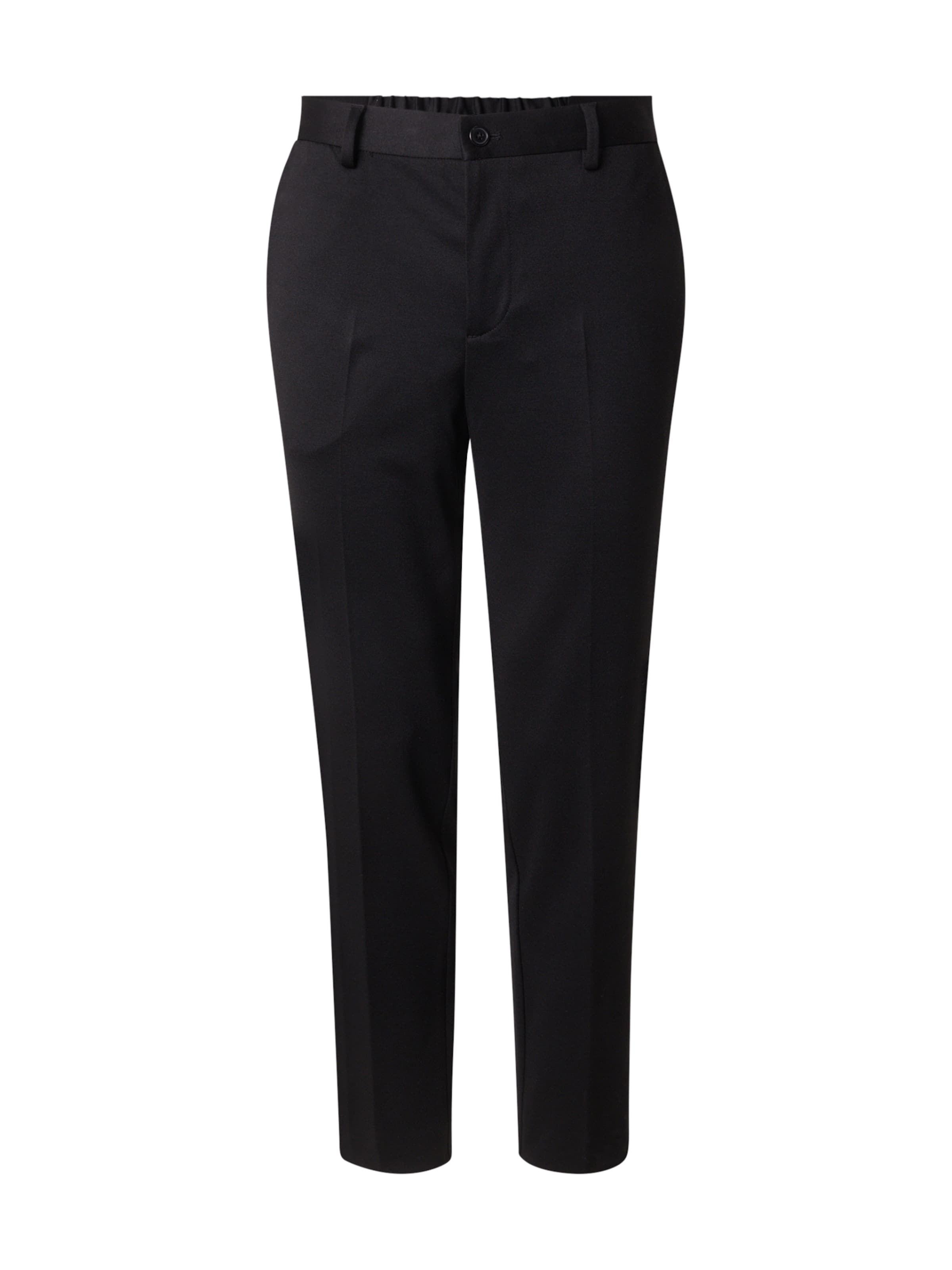 Pantaloni cu dungă 'JPRJaxon' de la JACK & JONES pe negru: față