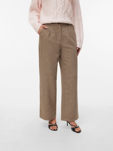 VERO MODA - regular Pantalón en marrón: frente
