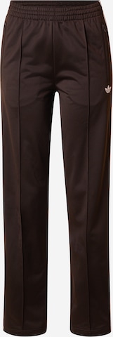 ruda ADIDAS ORIGINALS Standartinis Kelnės 'CLASSIC': priekis