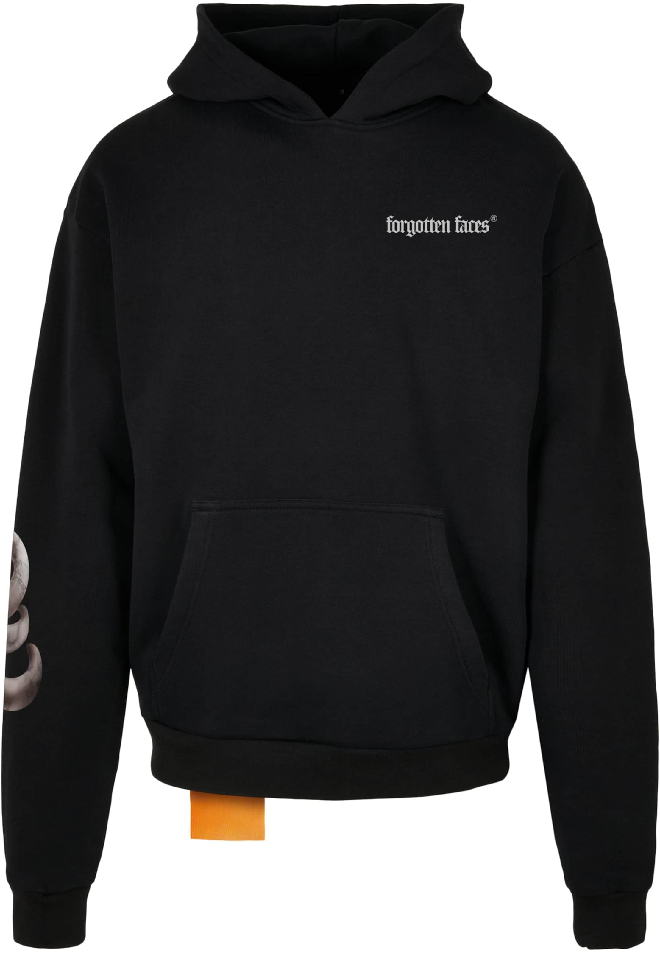 Forgotten Faces Sweatshirt 'Medusa' in Schwarz: Vorderseite