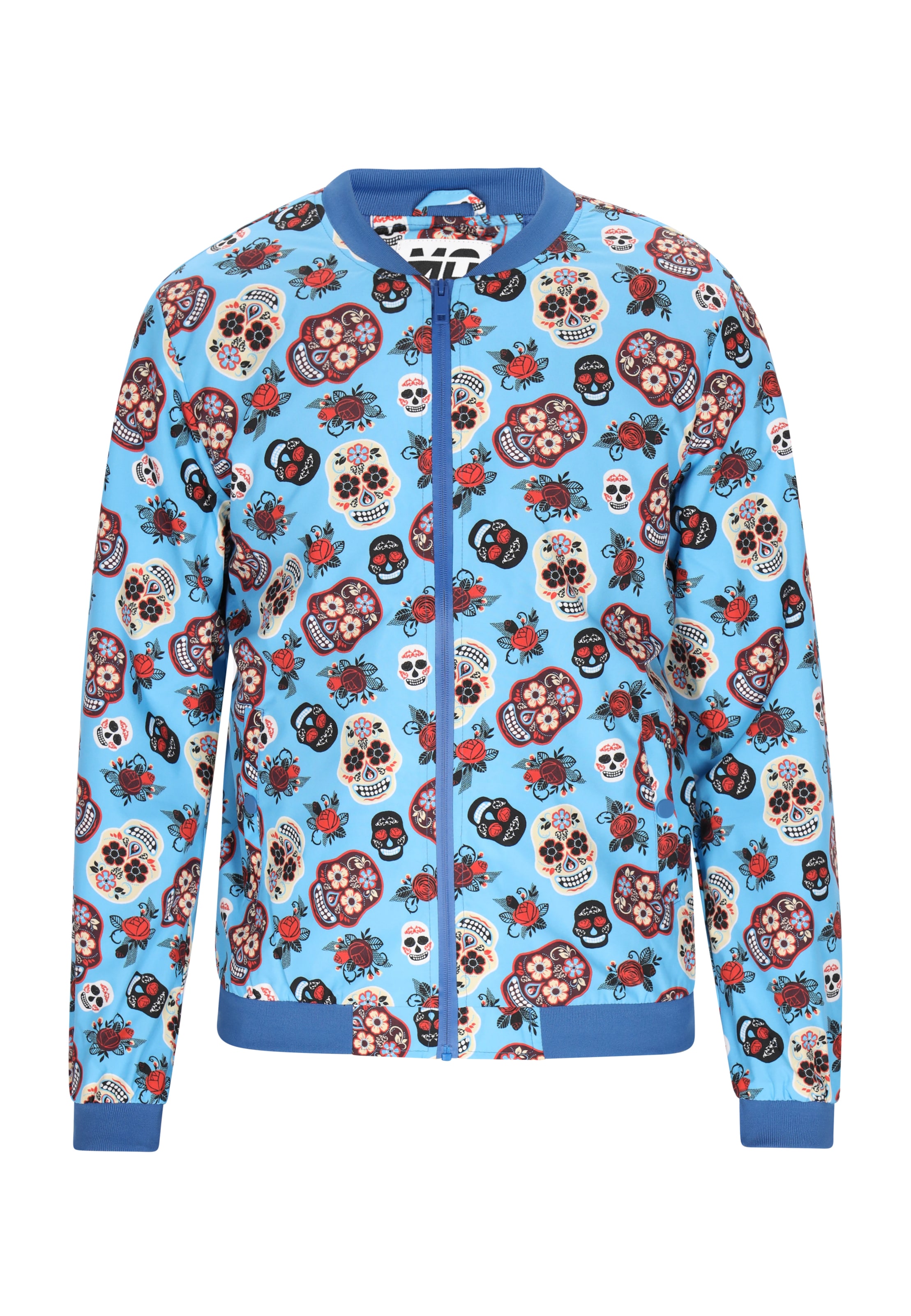 Mo ATHLSR - Chaqueta de entretiempo en azul: frente