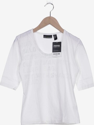 DKNY Top & Shirt in XS in White: front