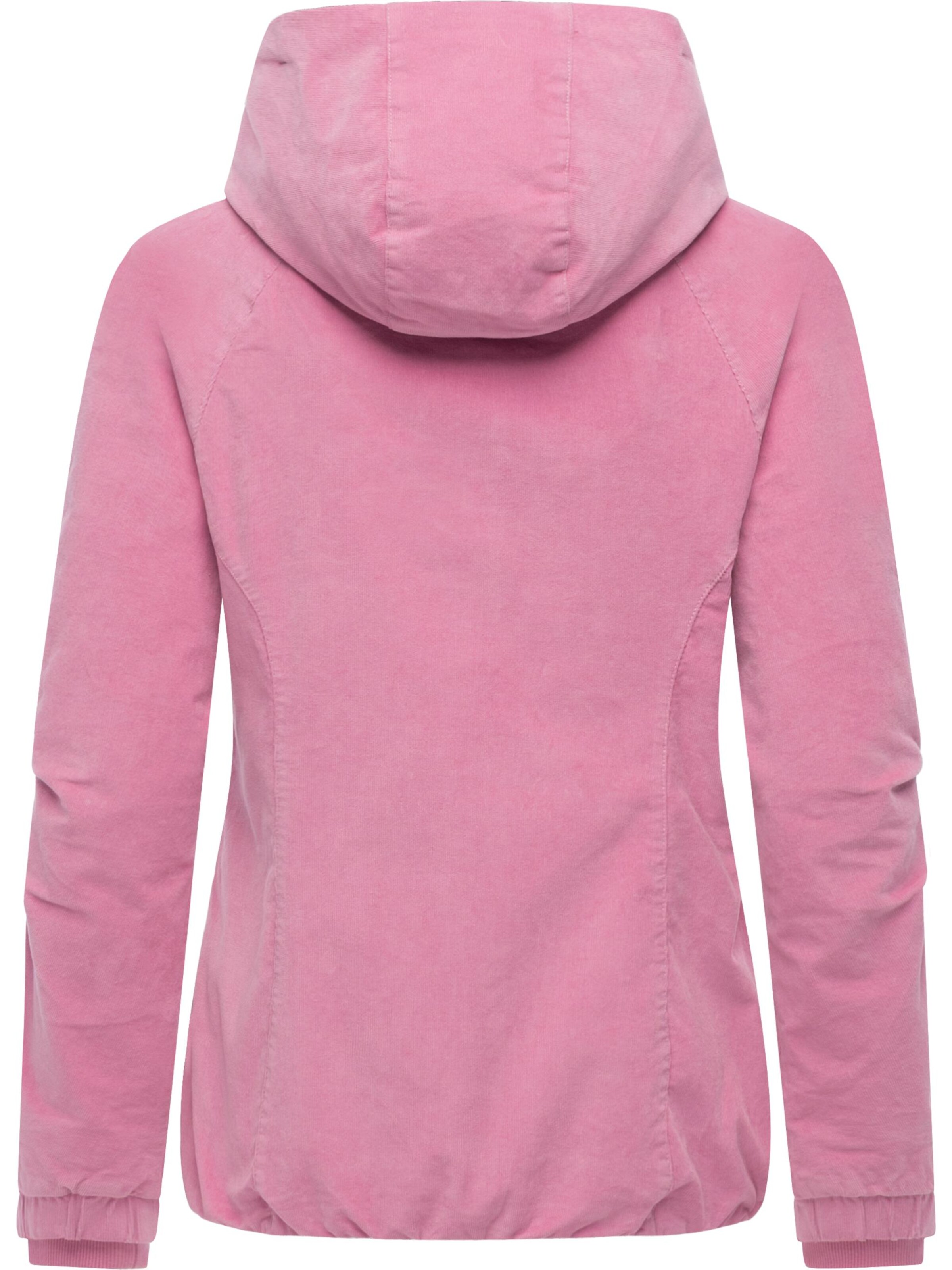 Ragwear Between-Season Jacket 'Dizzie Youmodo' in Pink