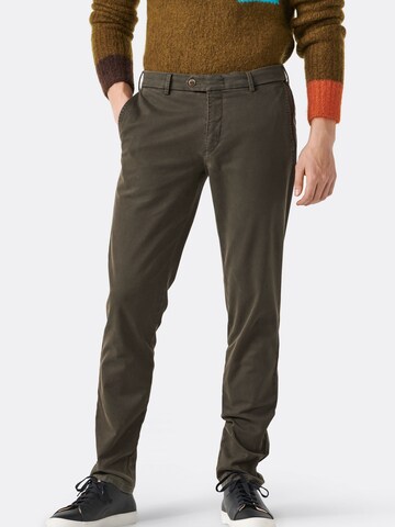 MMX Germany Regular Chino 'Lupus' in Groen: voorkant