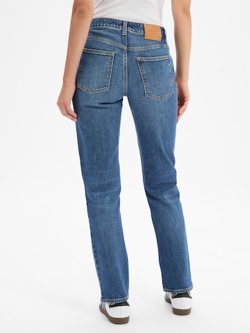 GANT Regular Jeans 'Mid Blue Broken' in Blue