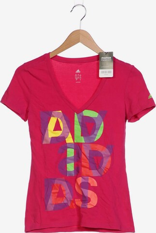 ADIDAS PERFORMANCE T-Shirt S in Pink: predná strana