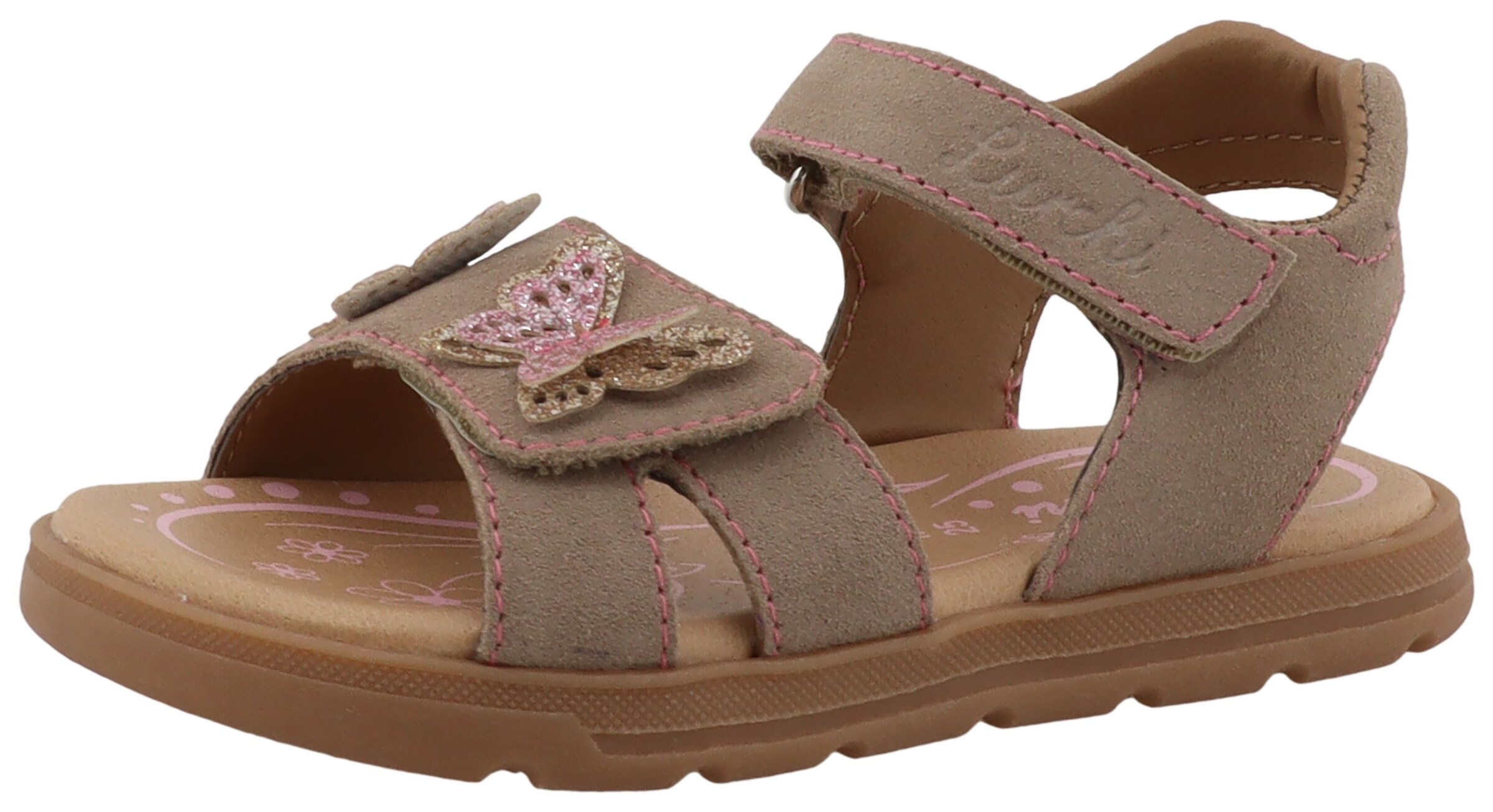 LURCHI Sandale in Braun: Vorderseite