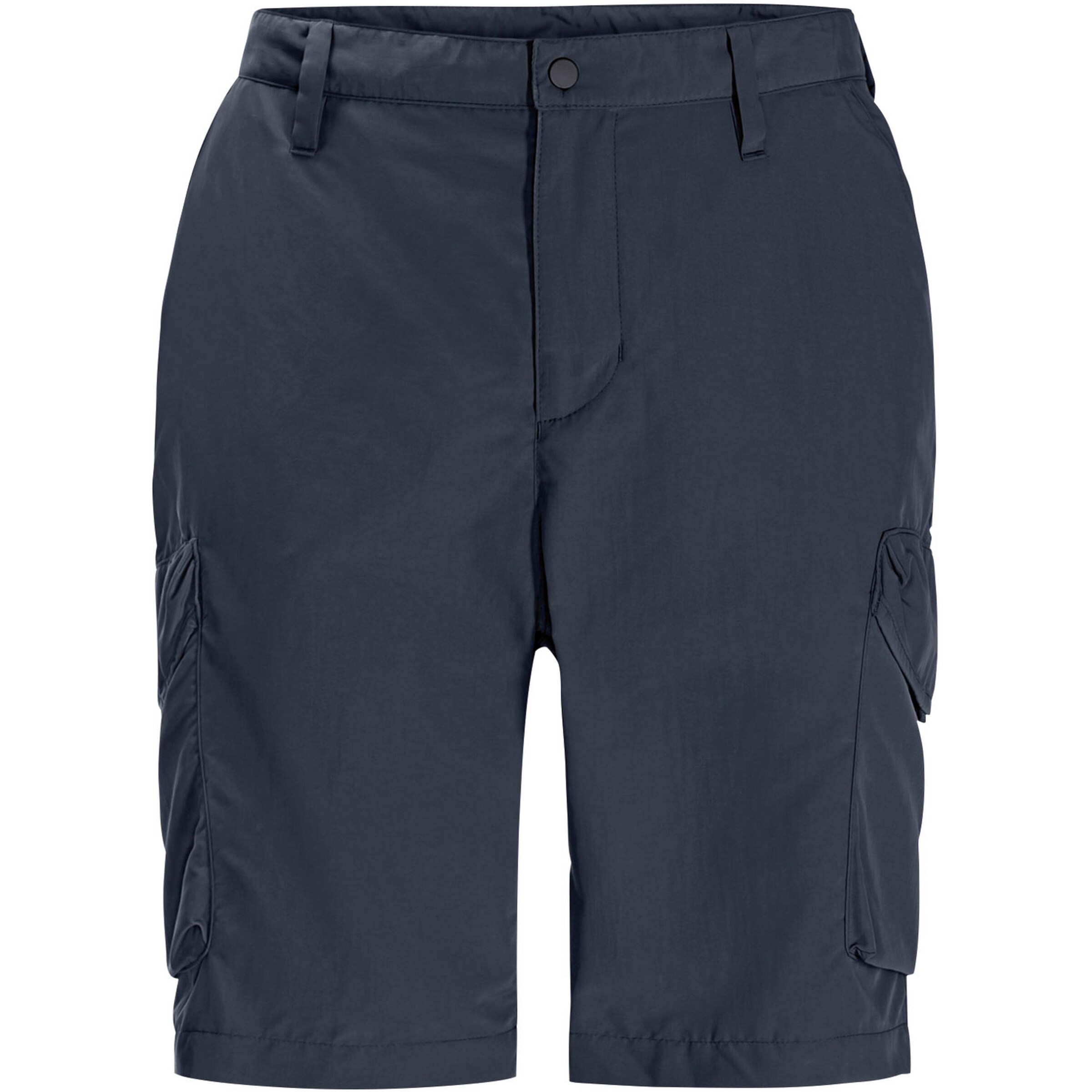 JACK WOLFSKIN Outdoor Pants 'Kalahari' in Blue: front