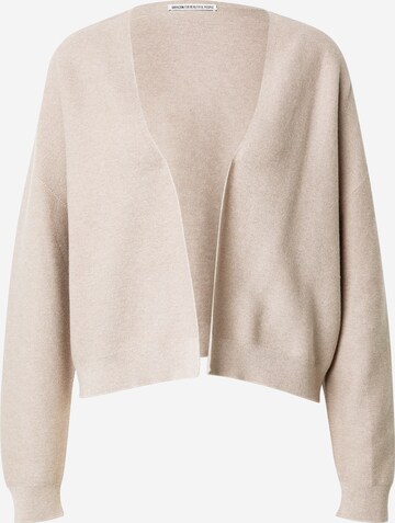 DRYKORN Knit cardigan 'MIRALA' in Beige: front