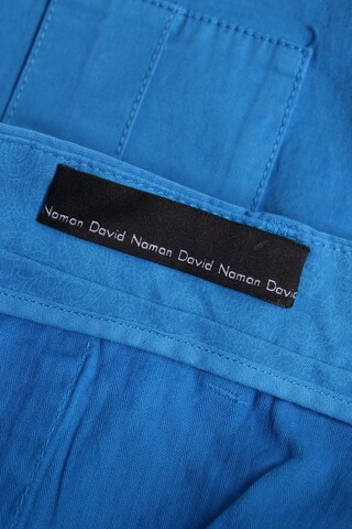 DAVID NAMAN Shorts 31-32 in Blau