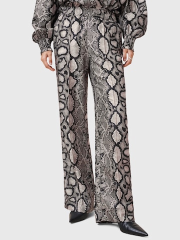 AllSaints - Pierna ancha Pantalón 'CHARLI' en beige: frente