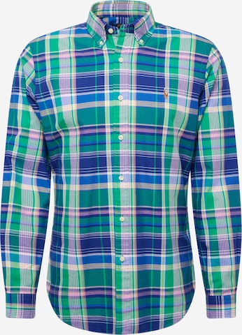 Polo Ralph Lauren - Ajuste regular Camisa en verde: frente