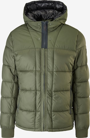 s.Oliver Winter Jacket in Green: front