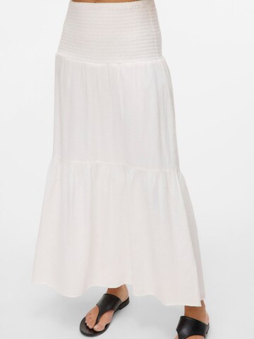 Jupe 'VMPernilla' VERO MODA en blanc