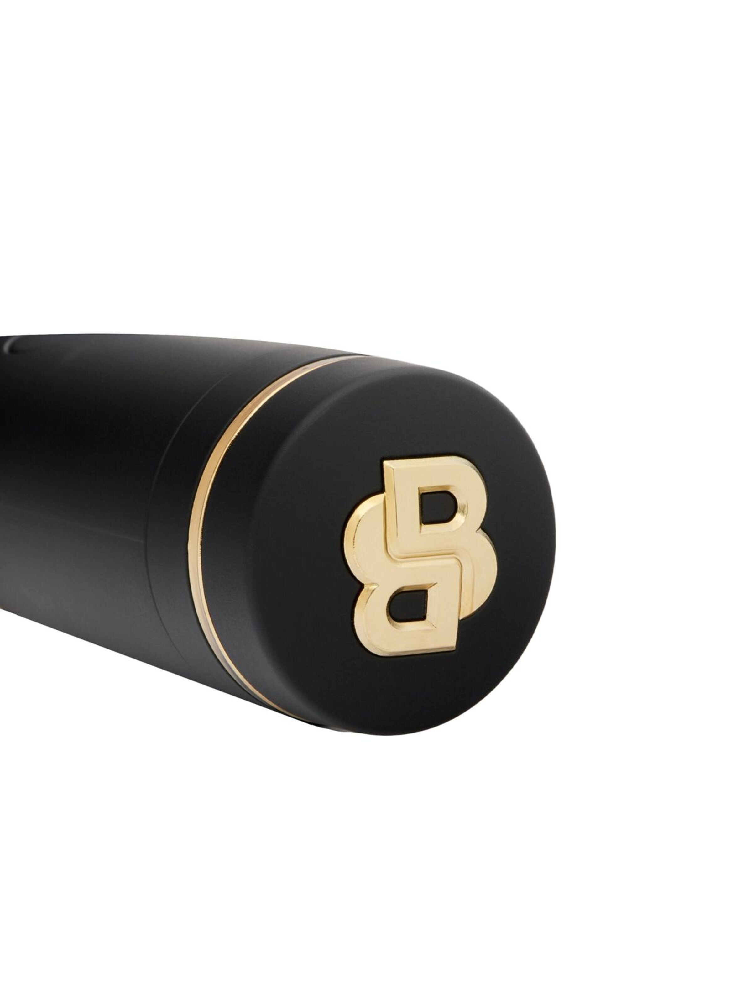 BOSS Paraplu 'Pocket umbrella Double B' in Zwart