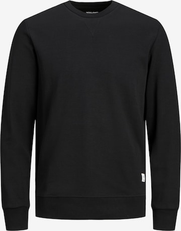 Jacks & Jones Sweatshirt 'Herren Sweatshirt' in Black: front