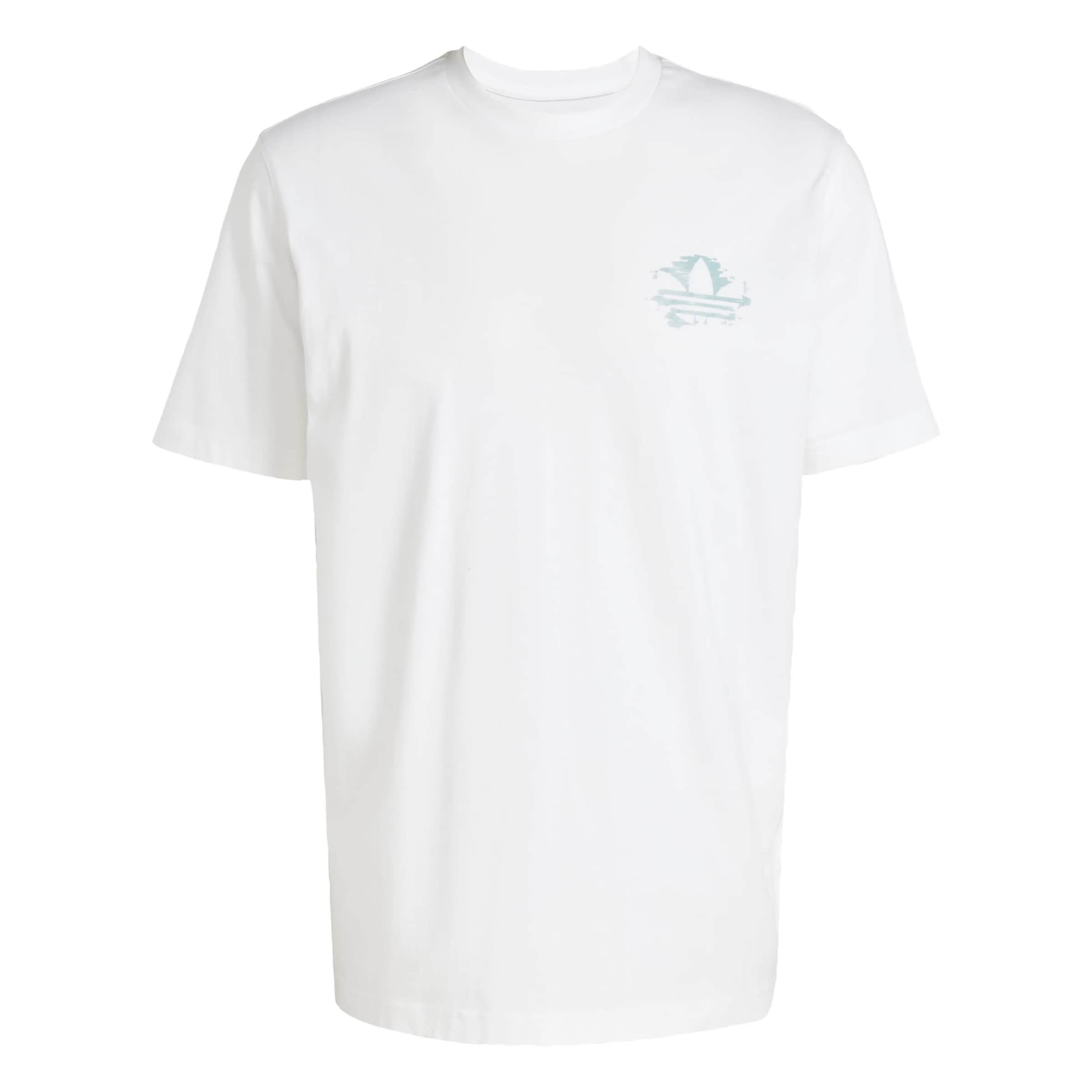 T-Shirt 'Resort Graphic' ADIDAS ORIGINALS en blanc : devant