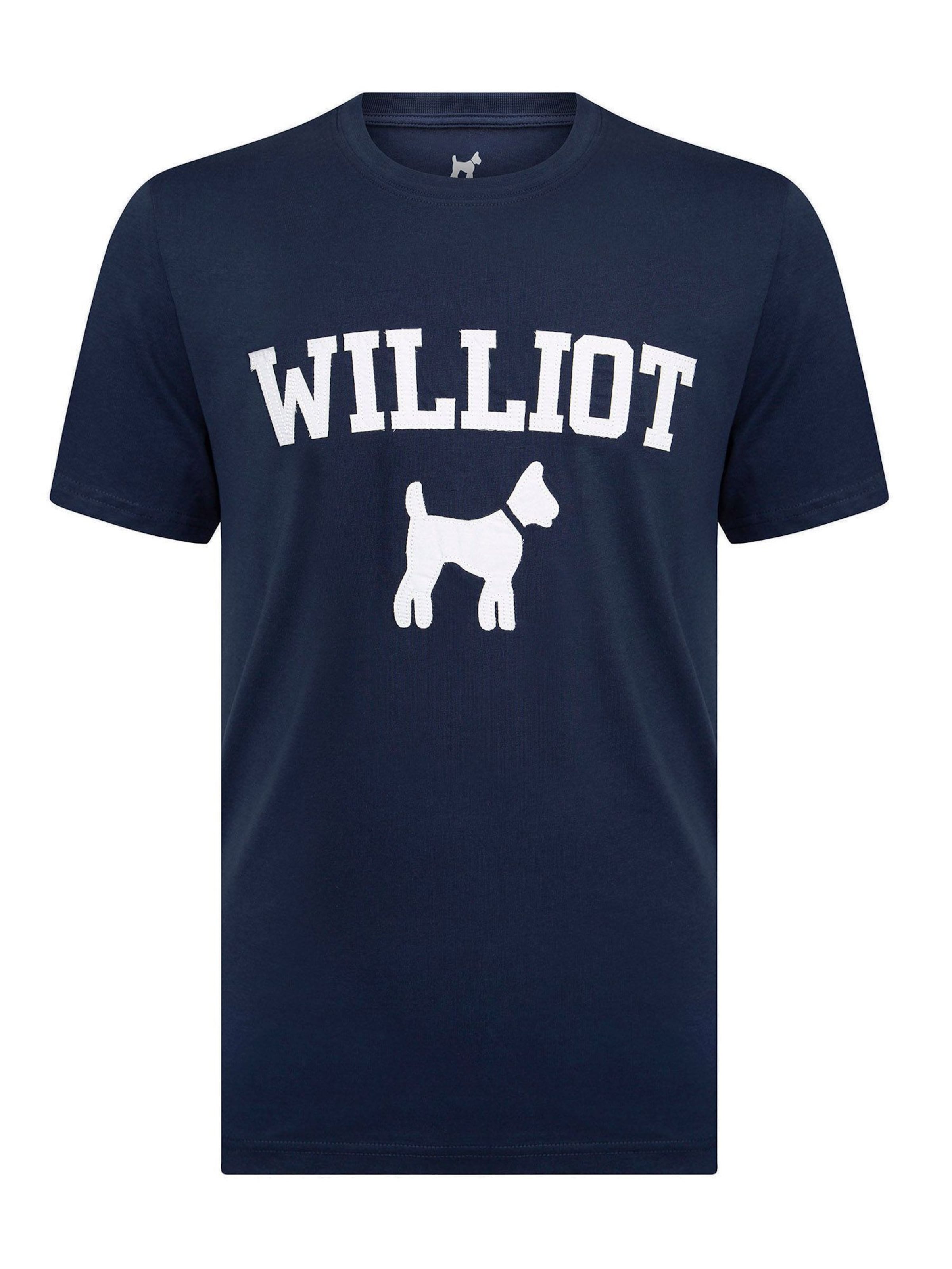Williot Tričko – modrá: přední strana