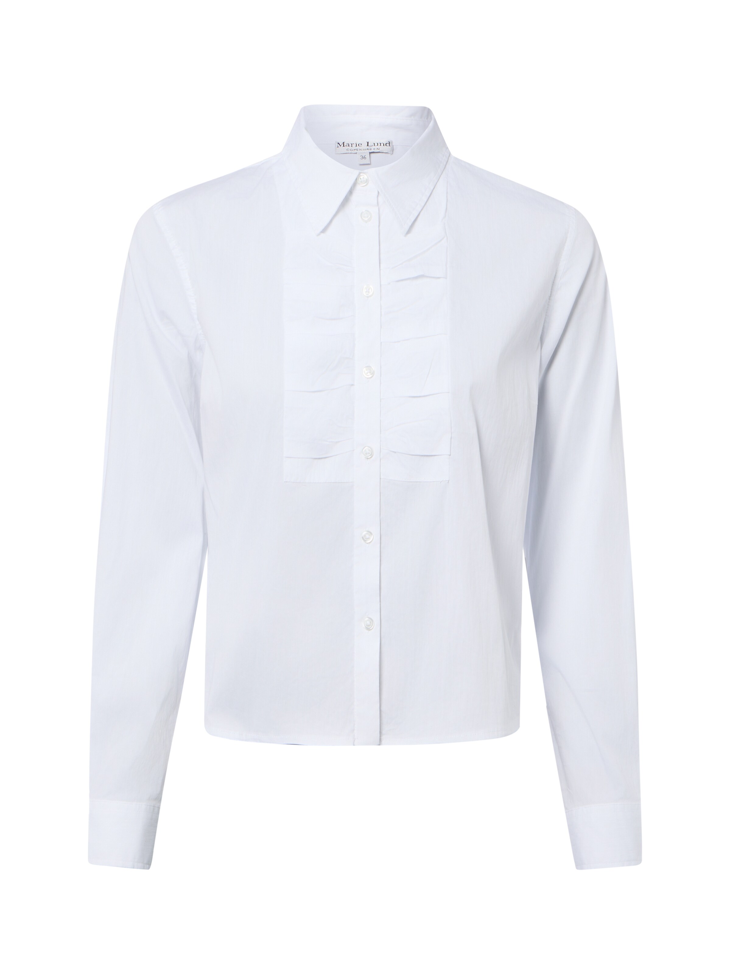 Marie Lund Bluse 'Tyler' in XS in weiß, Produktansicht