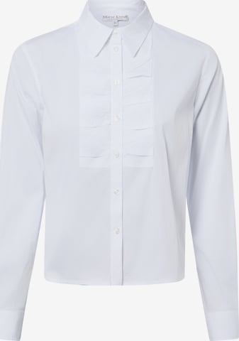 Marie Lund Bluse 'Tyler' in Weiß: Vorderseite