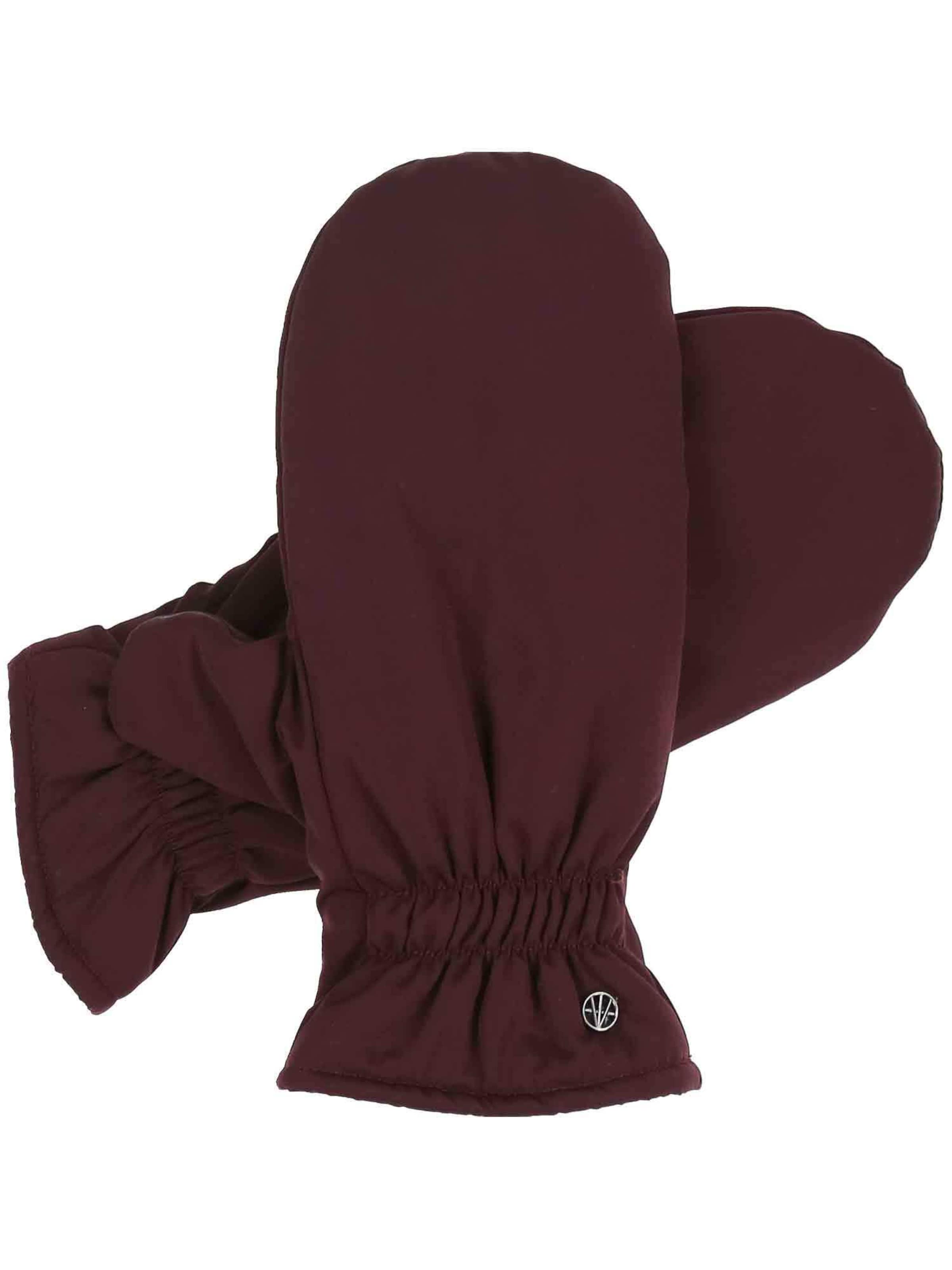 LOEVENICH Athletic Gloves in Red: front