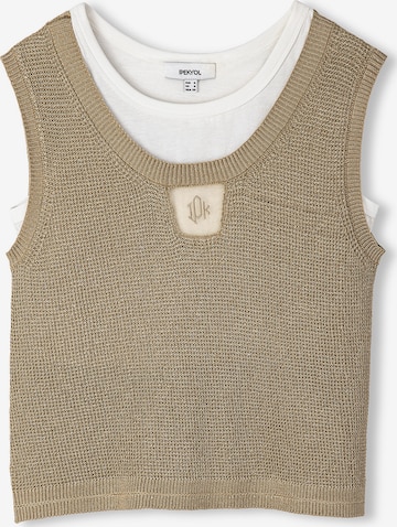 Pull-over Ipekyol en beige : devant