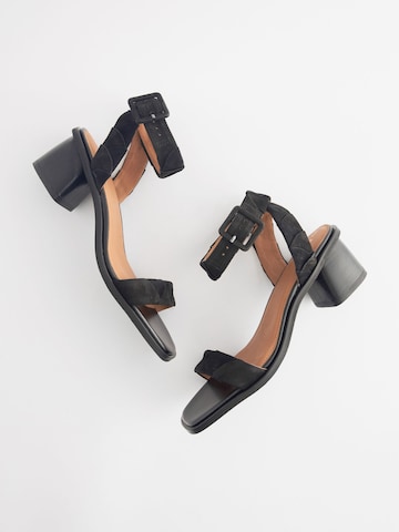 Next Sandalen met riem 'Forever' in Zwart
