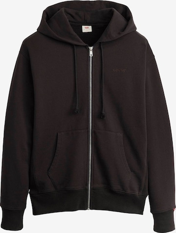 Veste de survêtement 'A9265 - FELPA - LEVI'S' LEVI'S ® en noir : devant