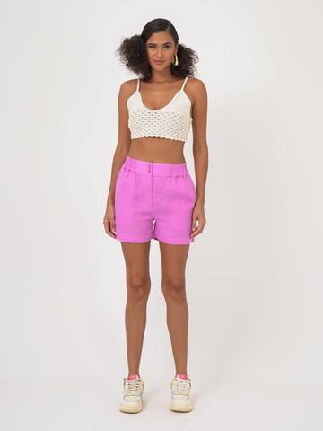 FRESHLIONS Regular Broek in Roze