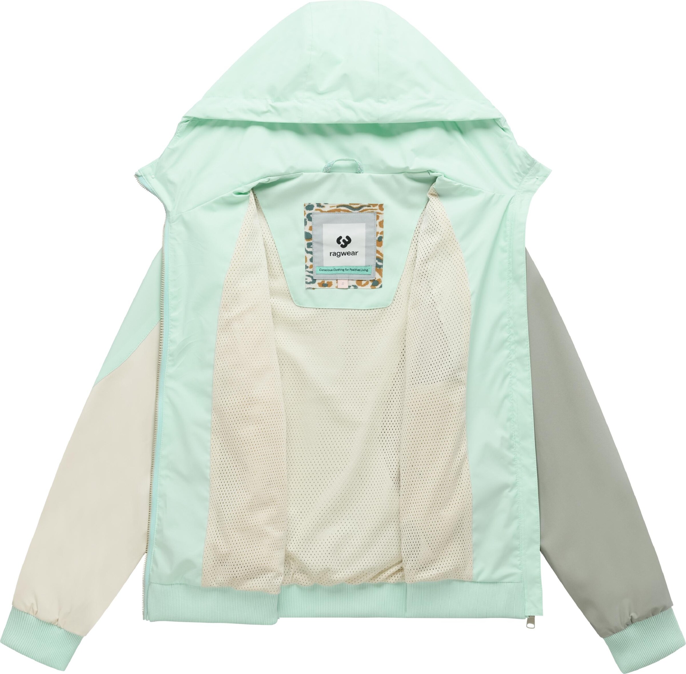 Giacca funzionale 'Oggie' di Ragwear in verde