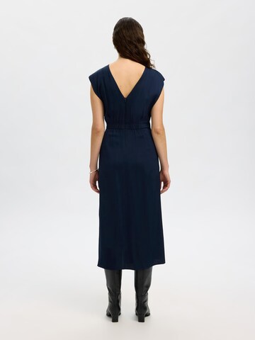 SELECTED Kjole i blå