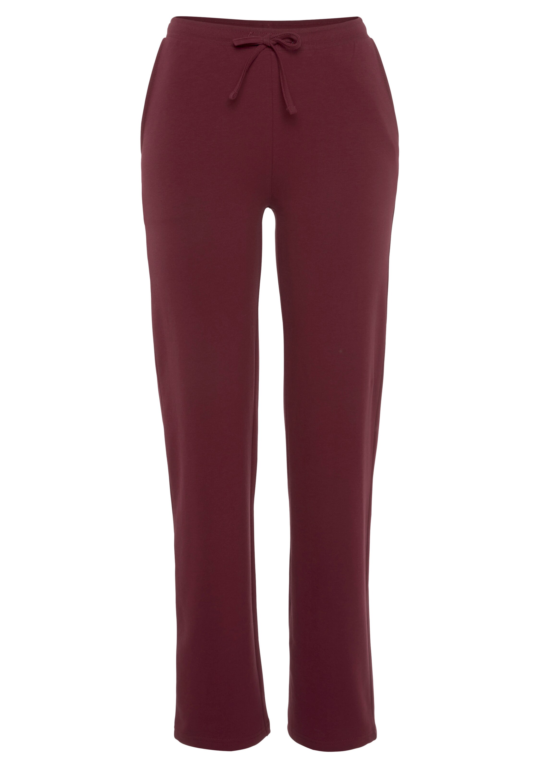 FLASHLIGHTS Slimfit Hose in Rot: Vorderseite